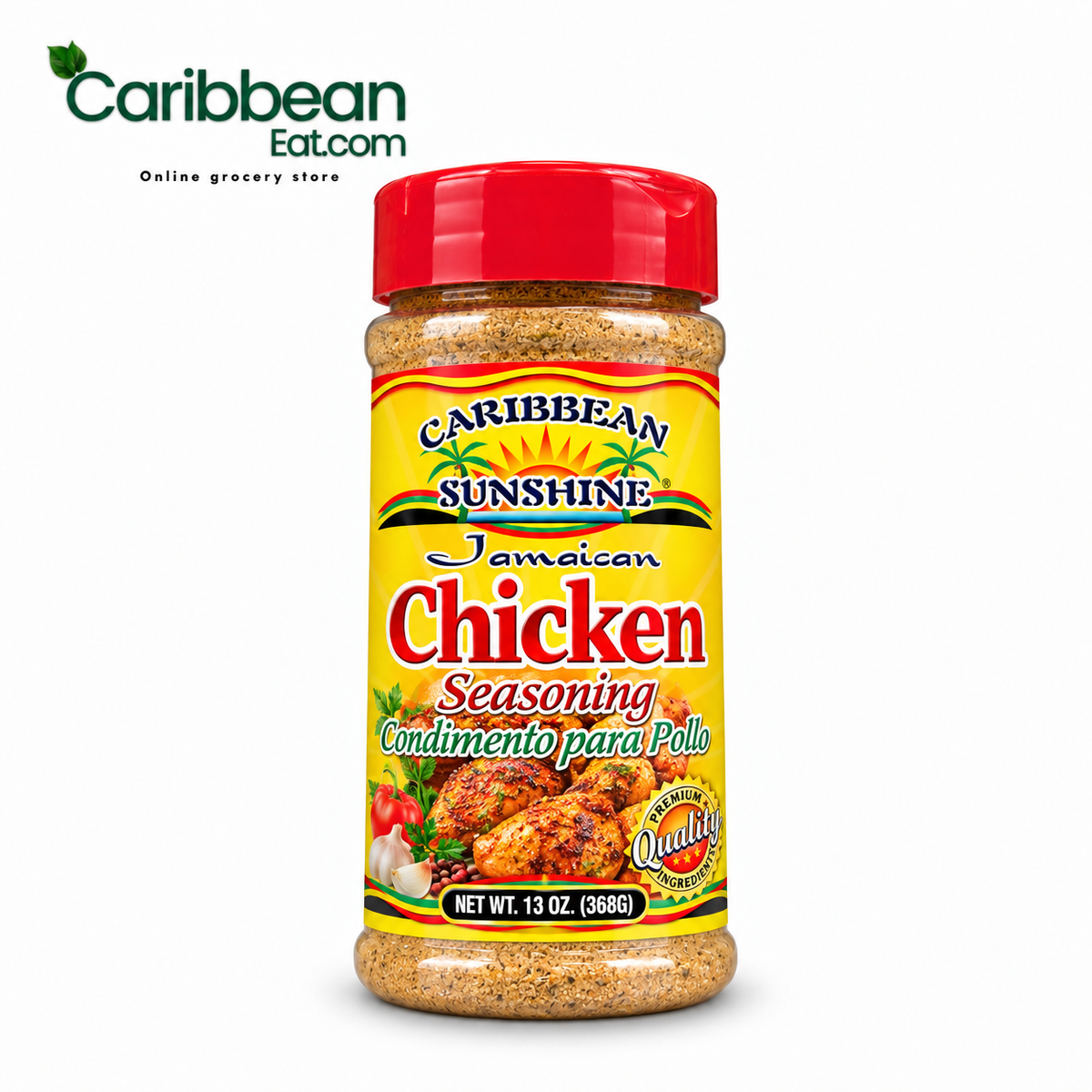 Caribbean Sunshine Jamaican Chicken Seasoning 13oz