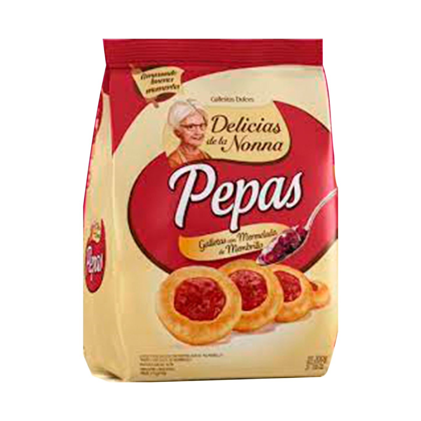 DELICIAS DE LA NONNA GALLETITAS PEPA CON MEMBRILLO 180gr
