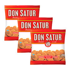 DON SATUR BIZCOCHITOS SALADOS 200gr (3 PACK)