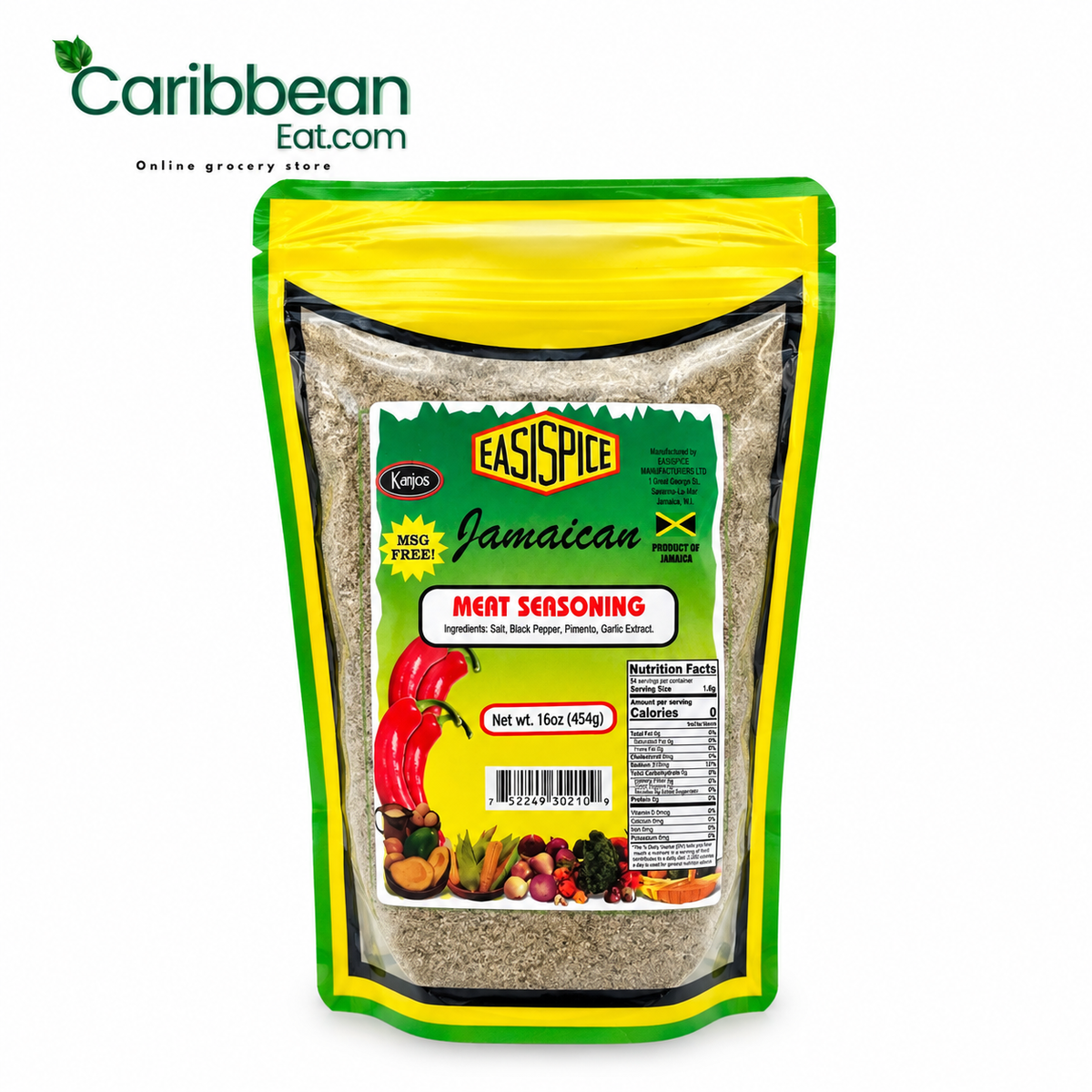 Easispice Jamaican Meat Seasoning 16oz