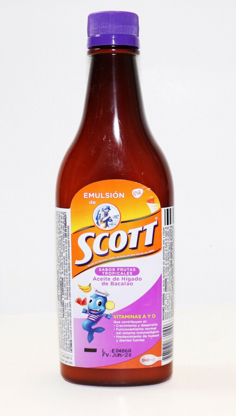 GSK EMULSION DE SCOTT 360ml