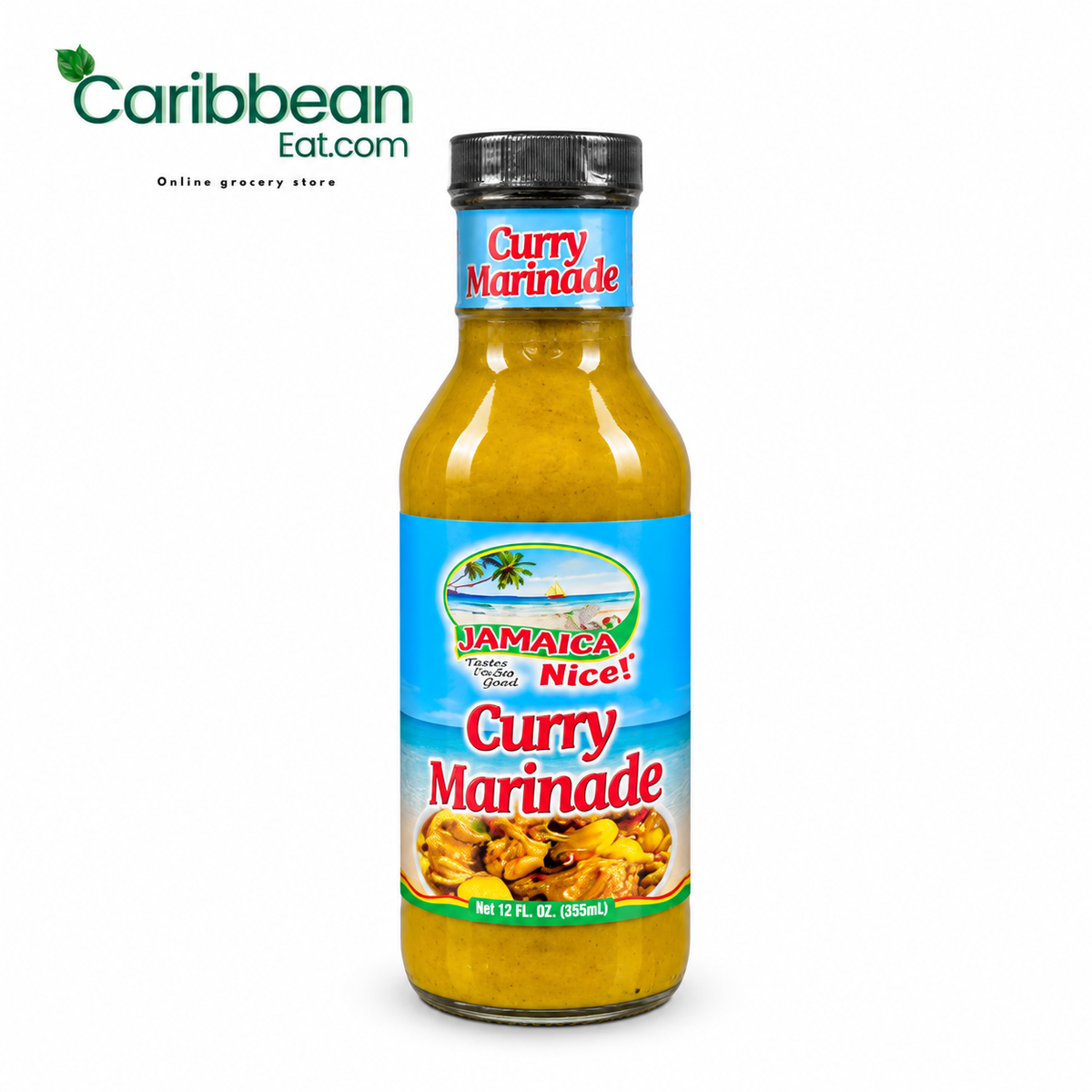 Jamaica Nice Curry Marinade 12 oz