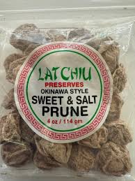 LAT CHIU SWEET & SALT PRUNES 114gr