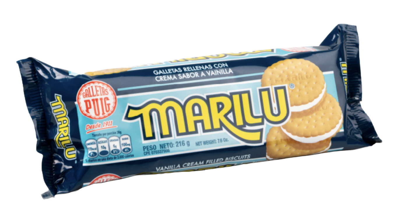 MARILU COOKIES VANILLA 7.6oz