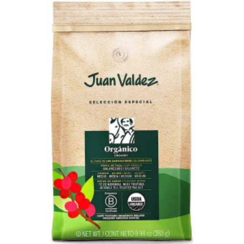 JUAN VALDEZ ORGANIC COFFEE 10oz