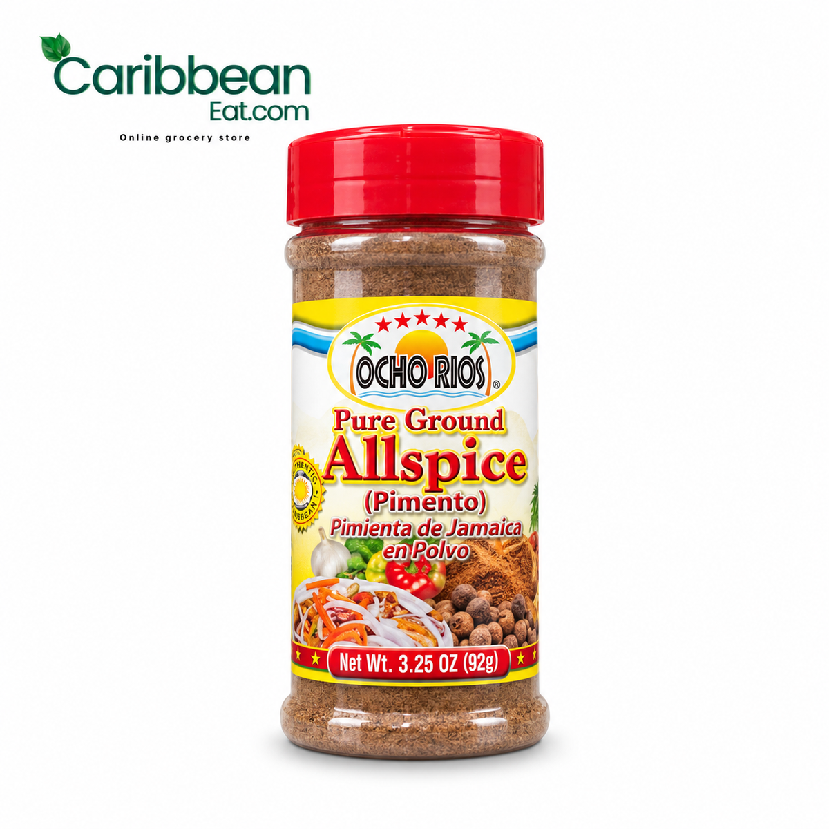 Ocho Rios Pure Ground Allspice (Pimento) 3.25oz