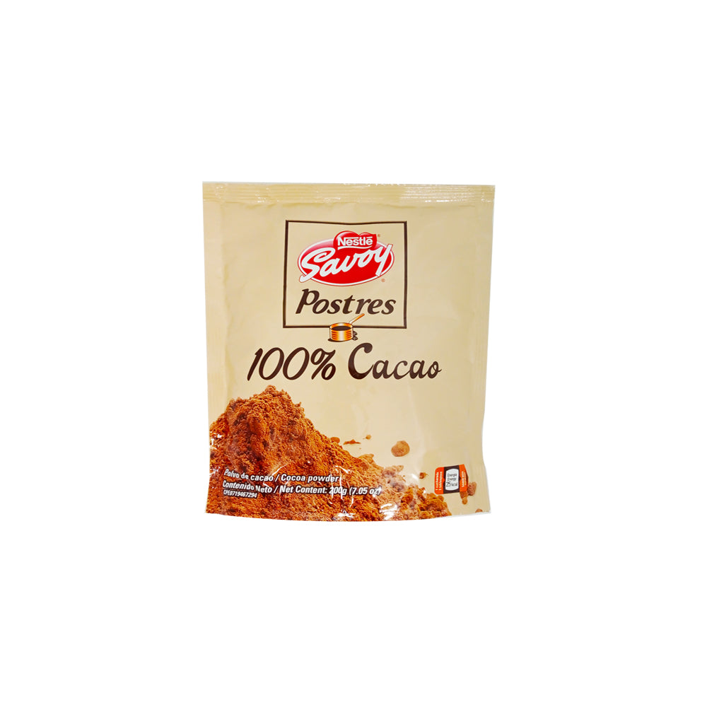 SAVOY CACAO POSTRES POWDER 200gr