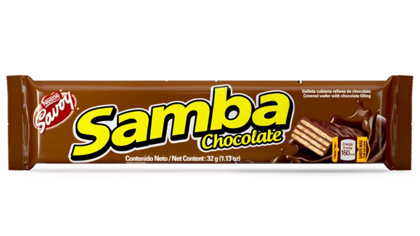 SAVOY SAMBA CHOCOLATE 32gr (5 PACK)
