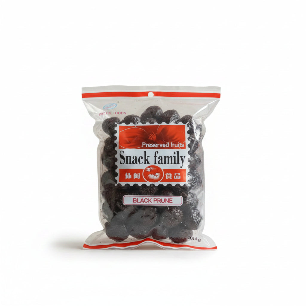 SNACK FAMILY BLACK PRUNE 454gr