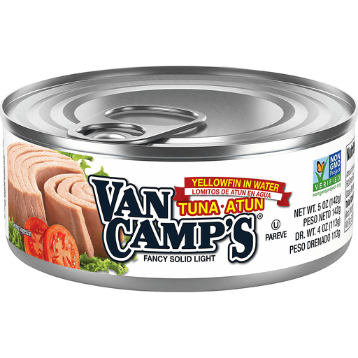 VAN CAMPS SOLID TUNA IN WATER 5.3oz