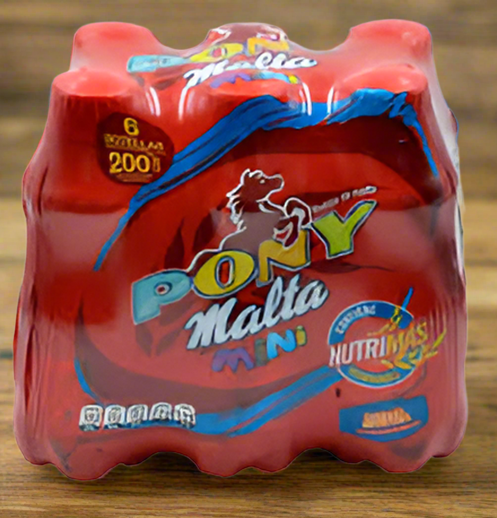 MINI PONY MALTA 200ml (6 PACK)