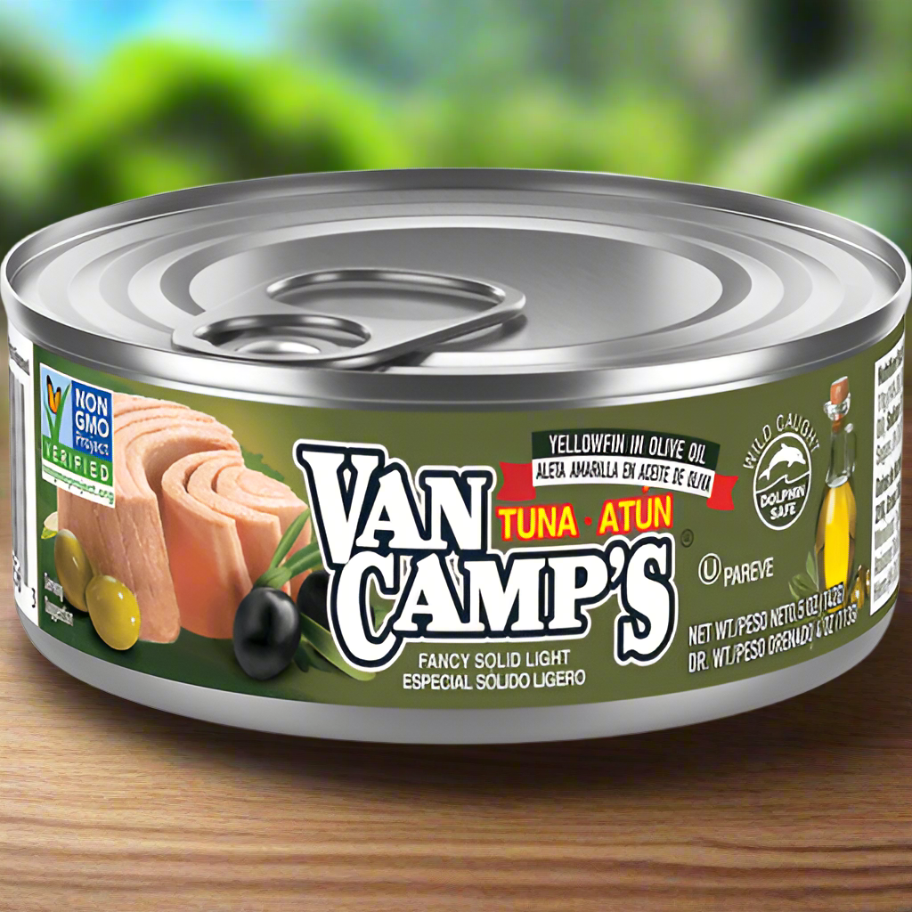 VAN CAMPS SOLID TUNA IN OLIVE OIL 5.3oz