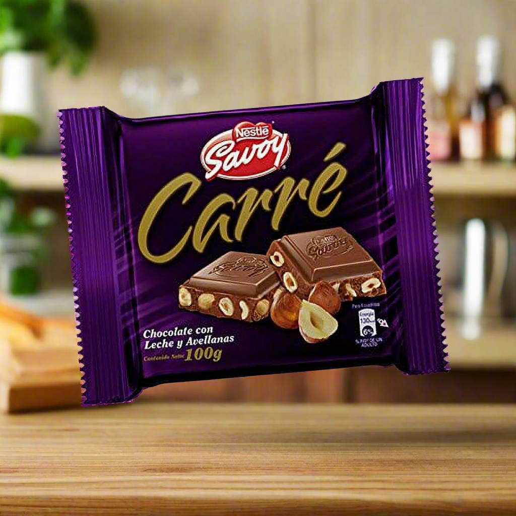 CARRE CHOCOLATE SAVOY 100gr
