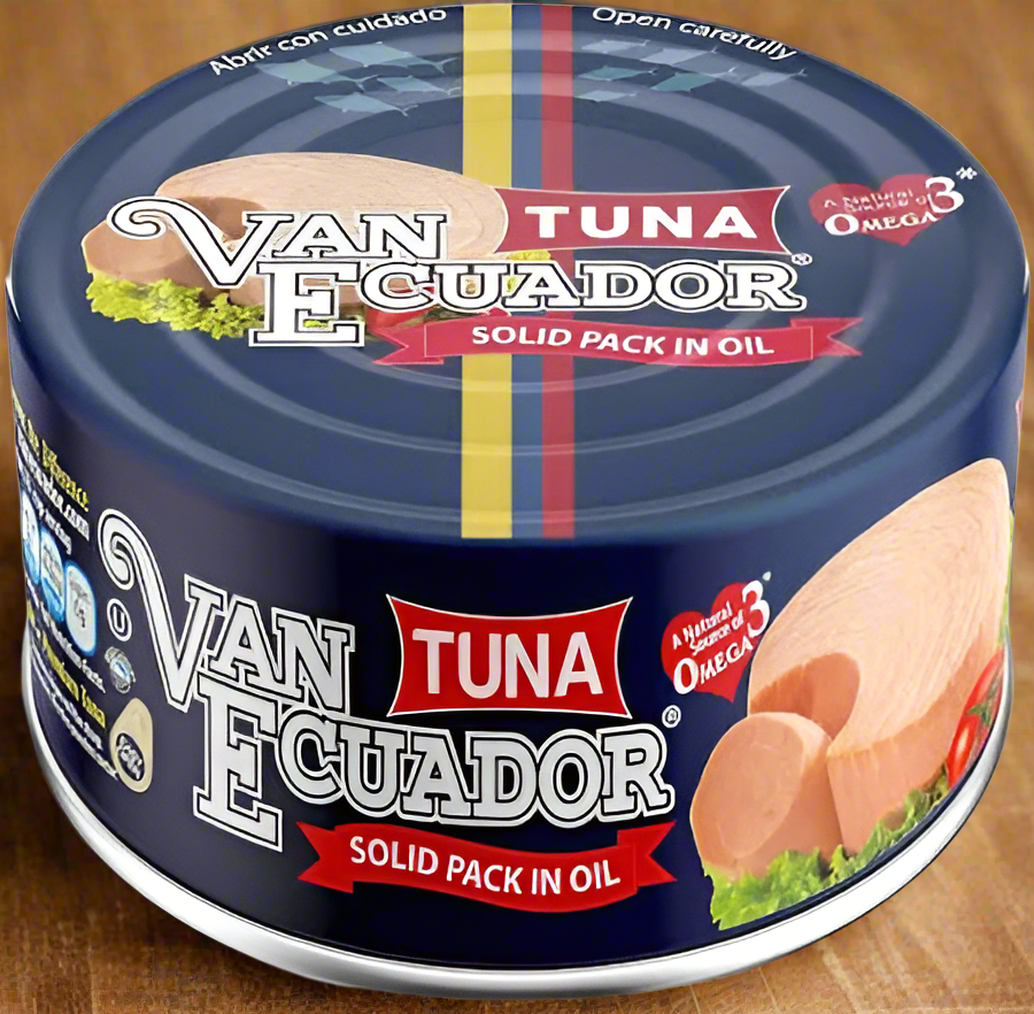 VAN ECUADOR SOLID TUNA IN OIL (4 PACK)