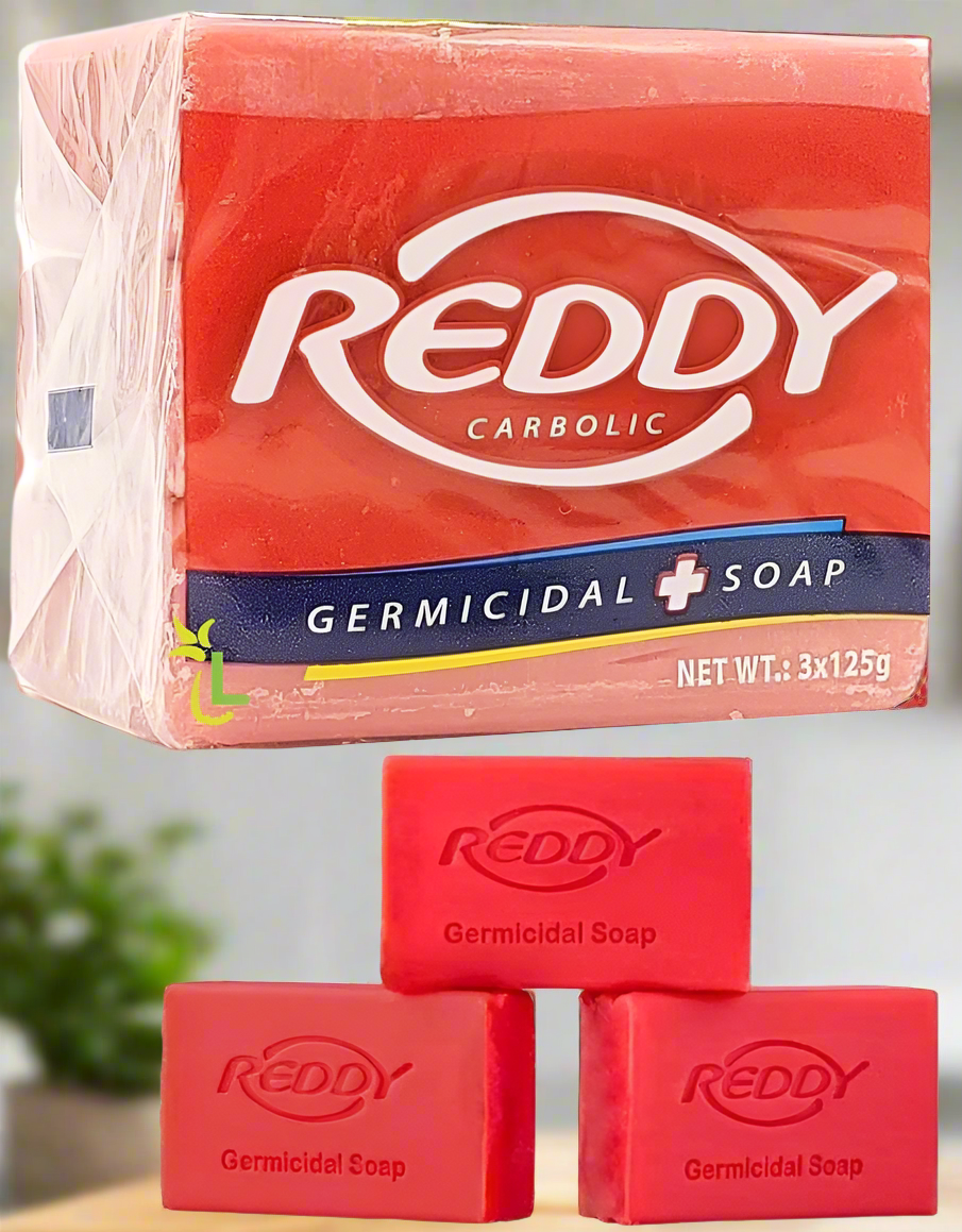 REDDY GERMICIDAL SOAP 125gr (3 PACK)