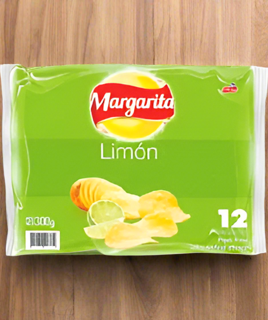 PAPAS MARGARITAS LIMON 25gr (12 PACK)