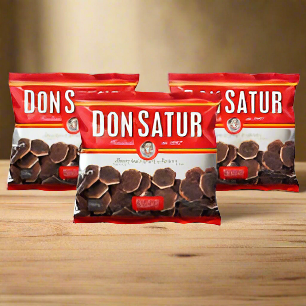 DON SATUR BIZCOCHITOS NEGRITOS 200gr (3 PACK)