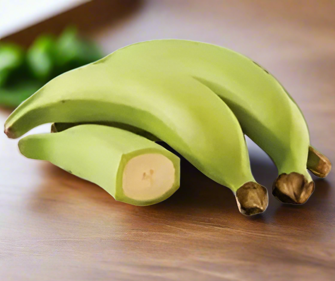 GREEN PLANTAINS 3 - PACK