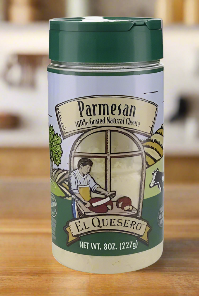 EL QUESERO PARMESAN CHEESE 8oz