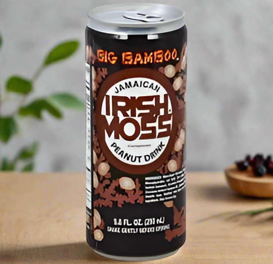 BIG BAMBOO IRISH MOSS PEANUT 9.8oz (3 PACK)