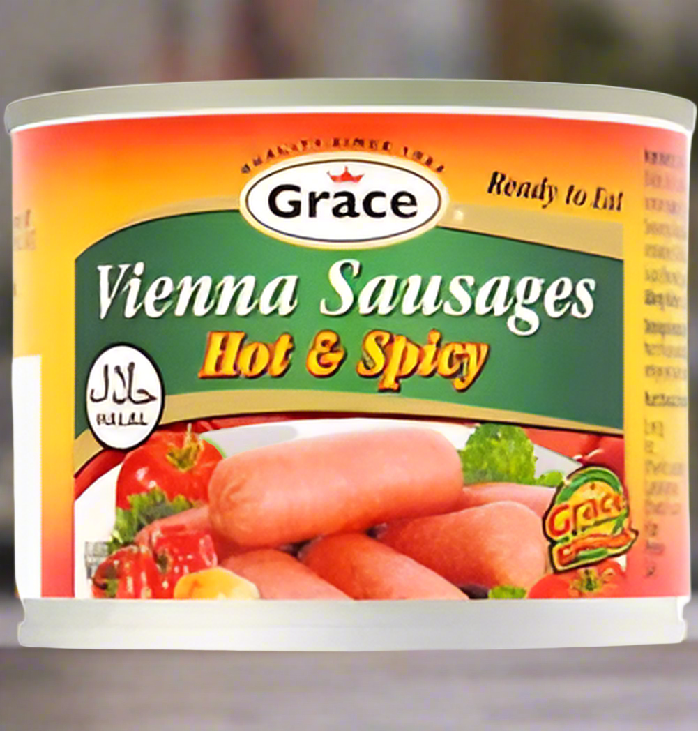 GRACE VIENNA SAUSAGE SPICY 5oz (3 PACK)