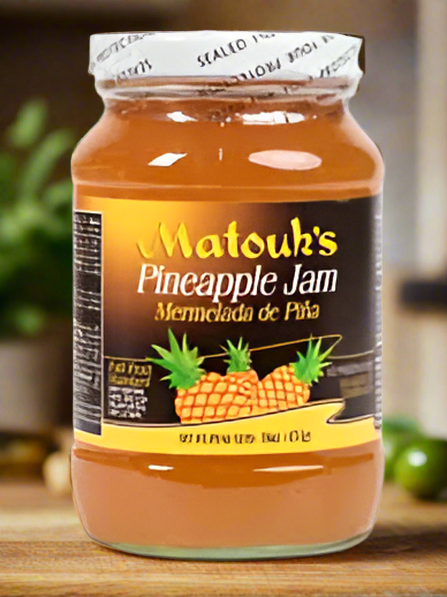 MATOUK'S PINEAPPLE JAM 16oz