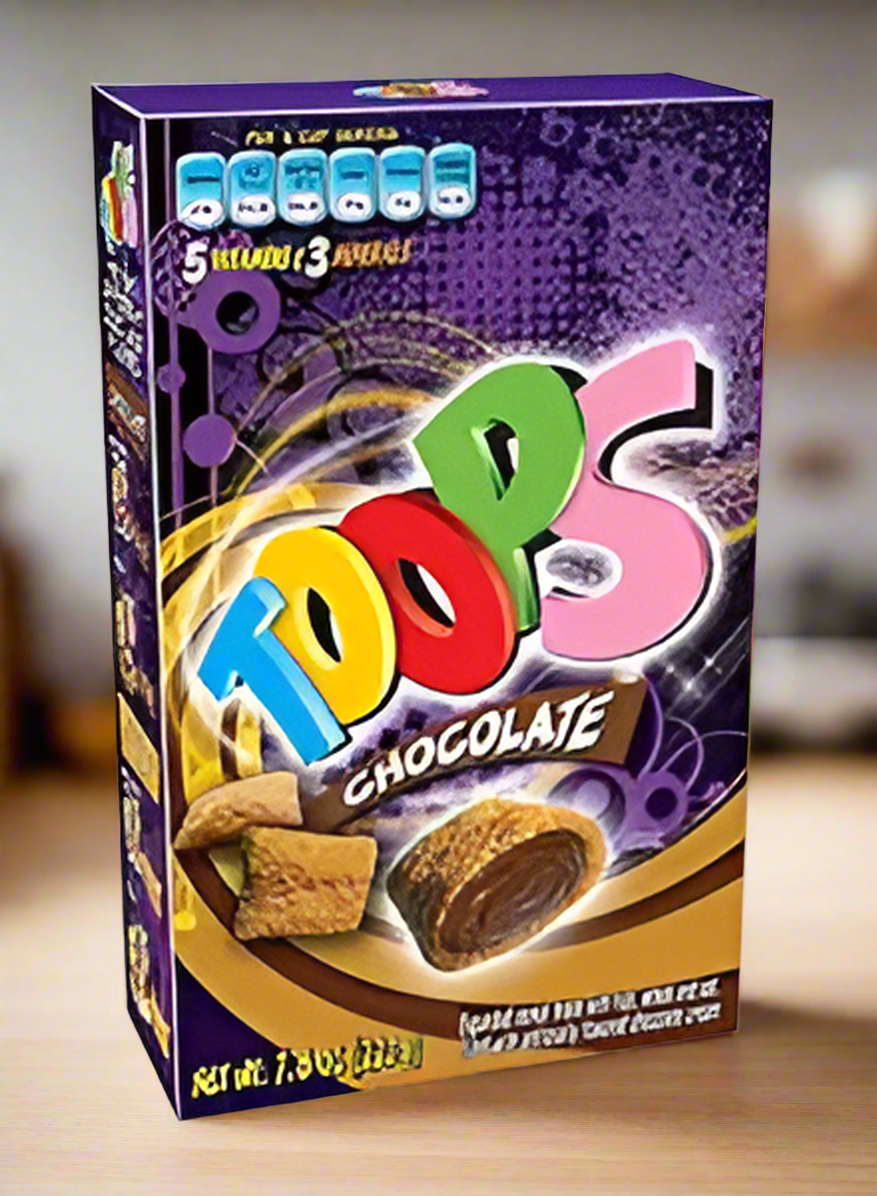 TOOPS CEREAL CHOCOLATE 7.8oz