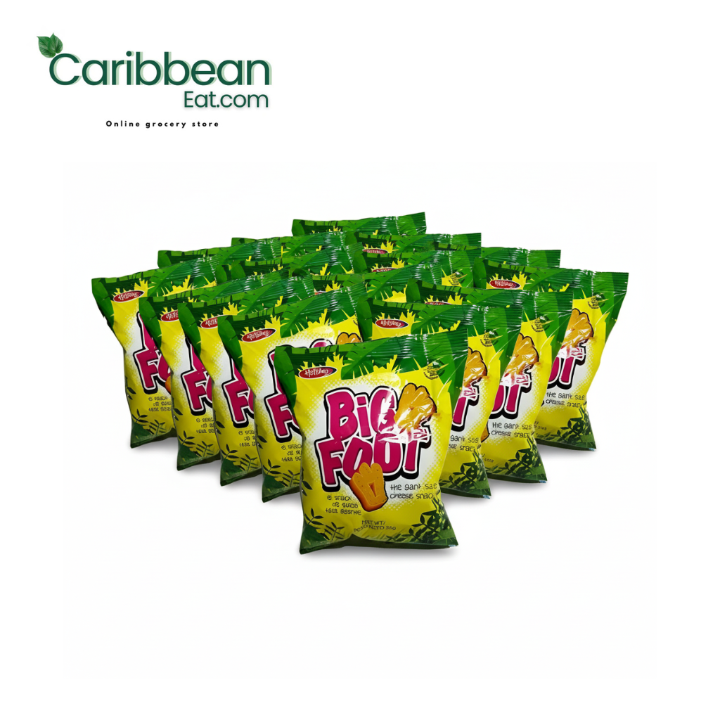 Big Foot Cheese Snack 25 g 12 Pack
