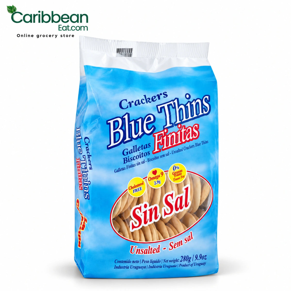 BLUE THINS FINITAS SIN SAL 9.9oz