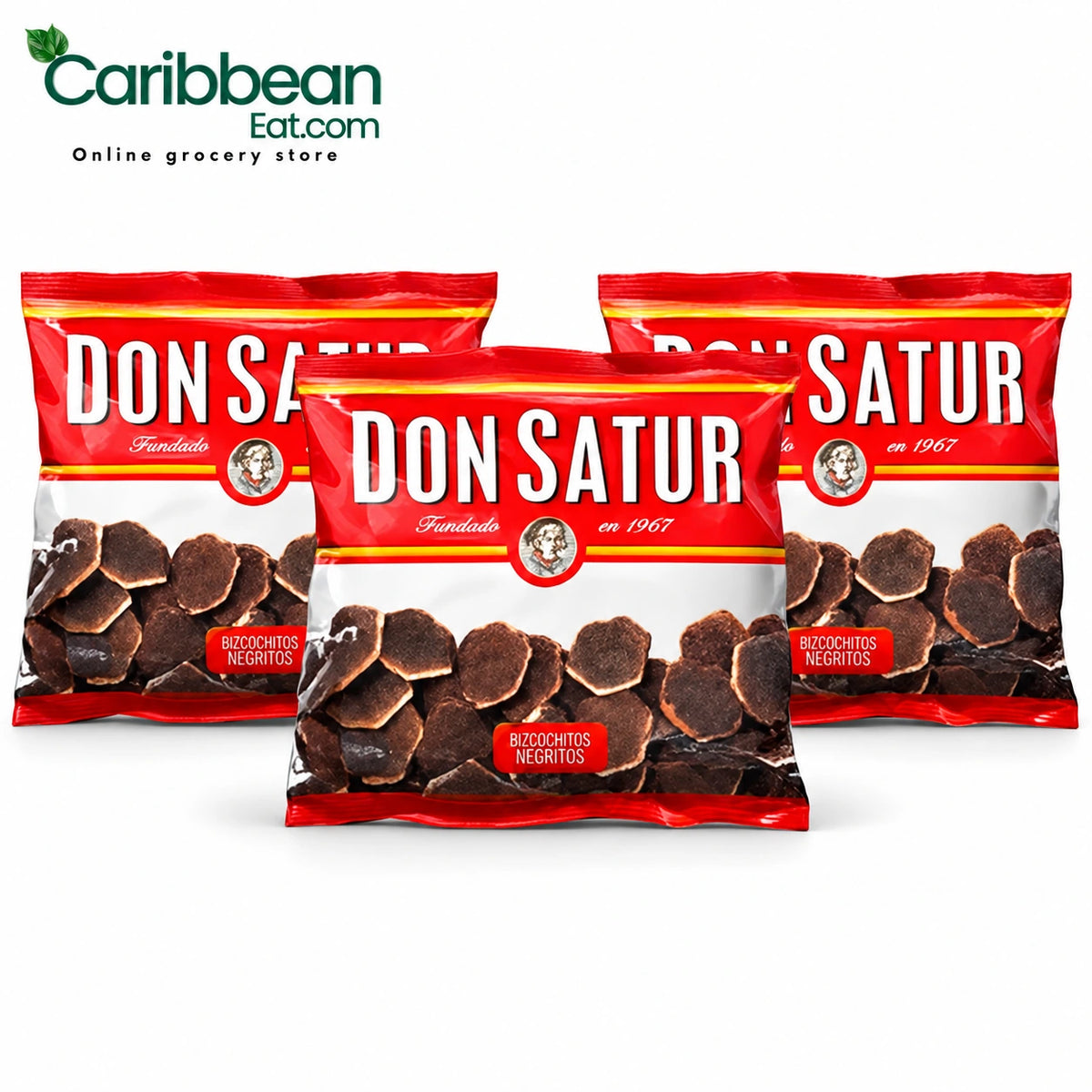 Don Satur Bizcochitos Negritos 200gr (3 Pack)
