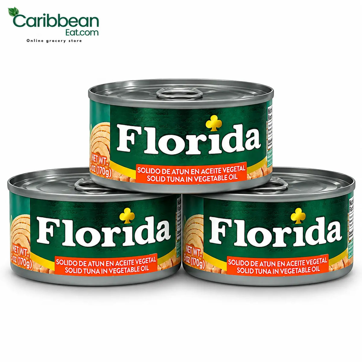 Florida Solid Tuna in Oil 5oz (3 Pack)
