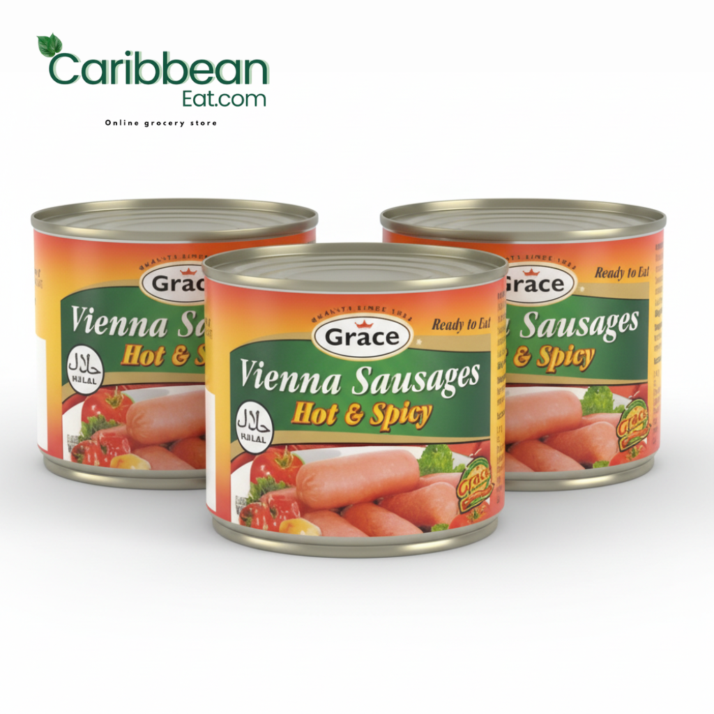 Grace Vienna Sausage Spicy 5 oz 3 Pack