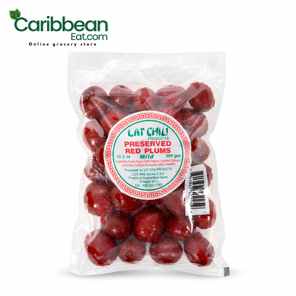 Lat Chiu Red Plums Mild 12.3 oz
