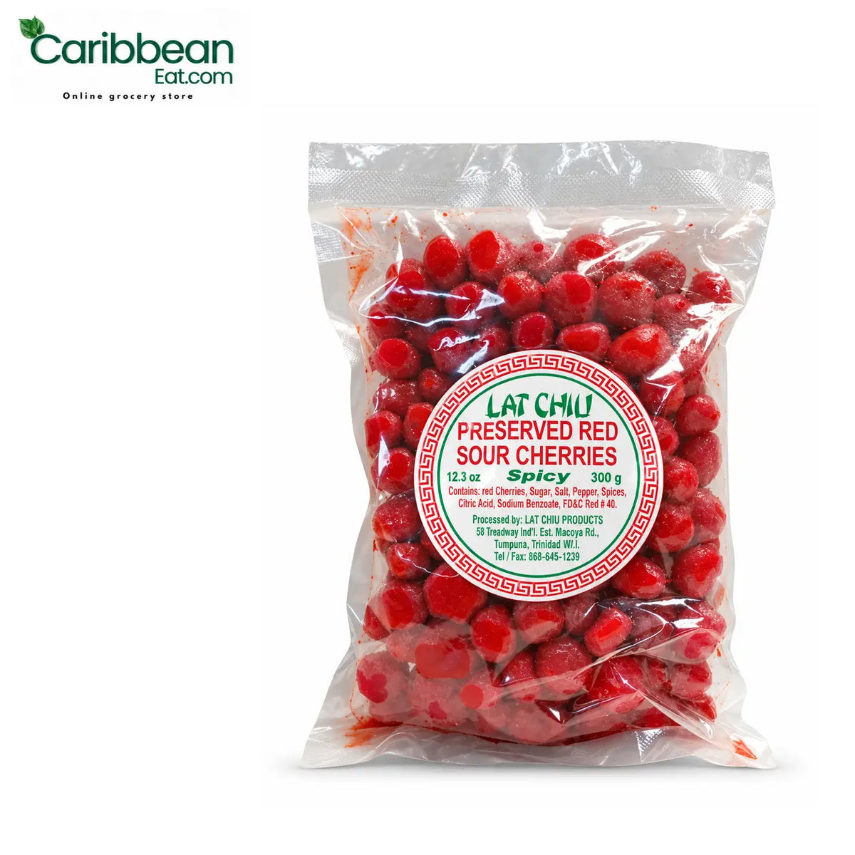 Lat Chiu Red Sour Cherries Spicy 300gr