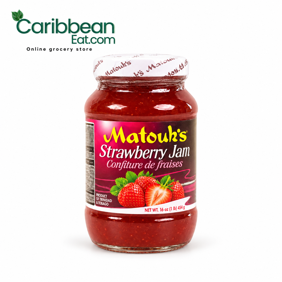 Matouk’s Strawberry Jam 16 oz