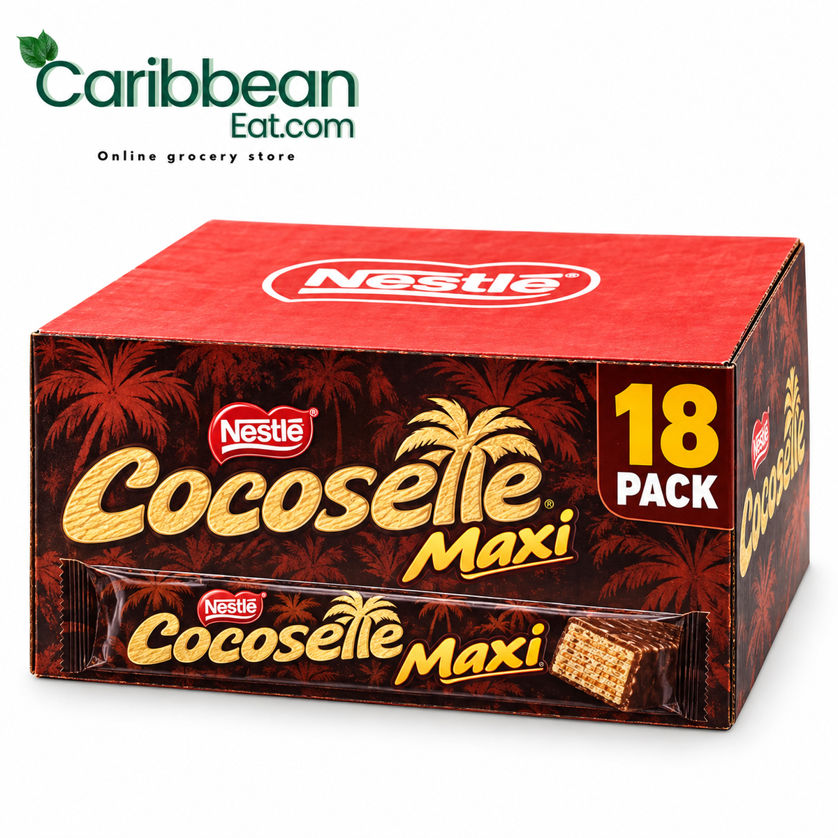 Nestlé Cocosette Maxi Coconut Wafers 18 Pack