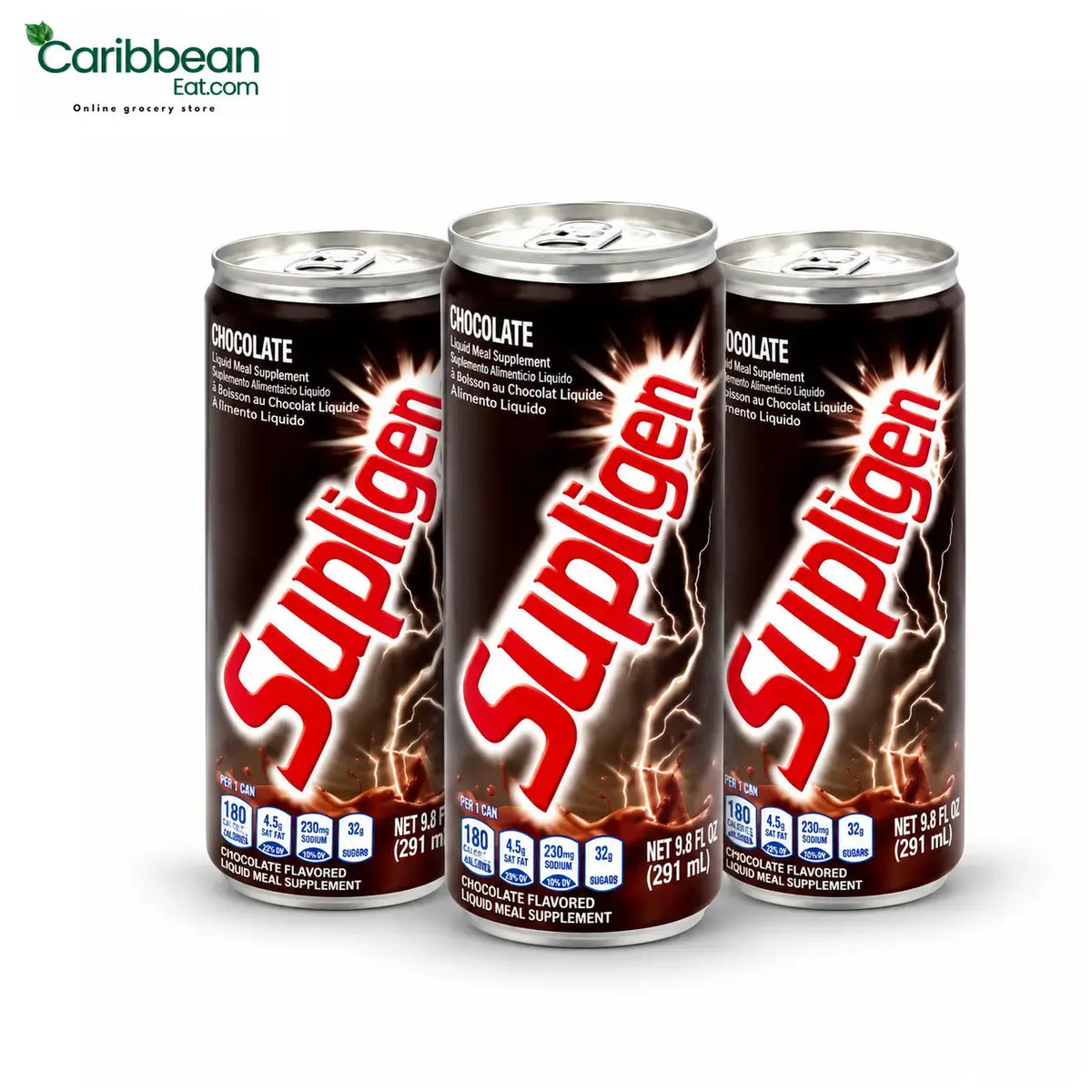Nestle Supligen Chocolate 9.8oz (3 Pack)
