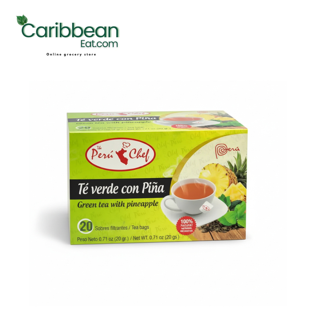 Peru Chef Té Verde con Piña 20ct