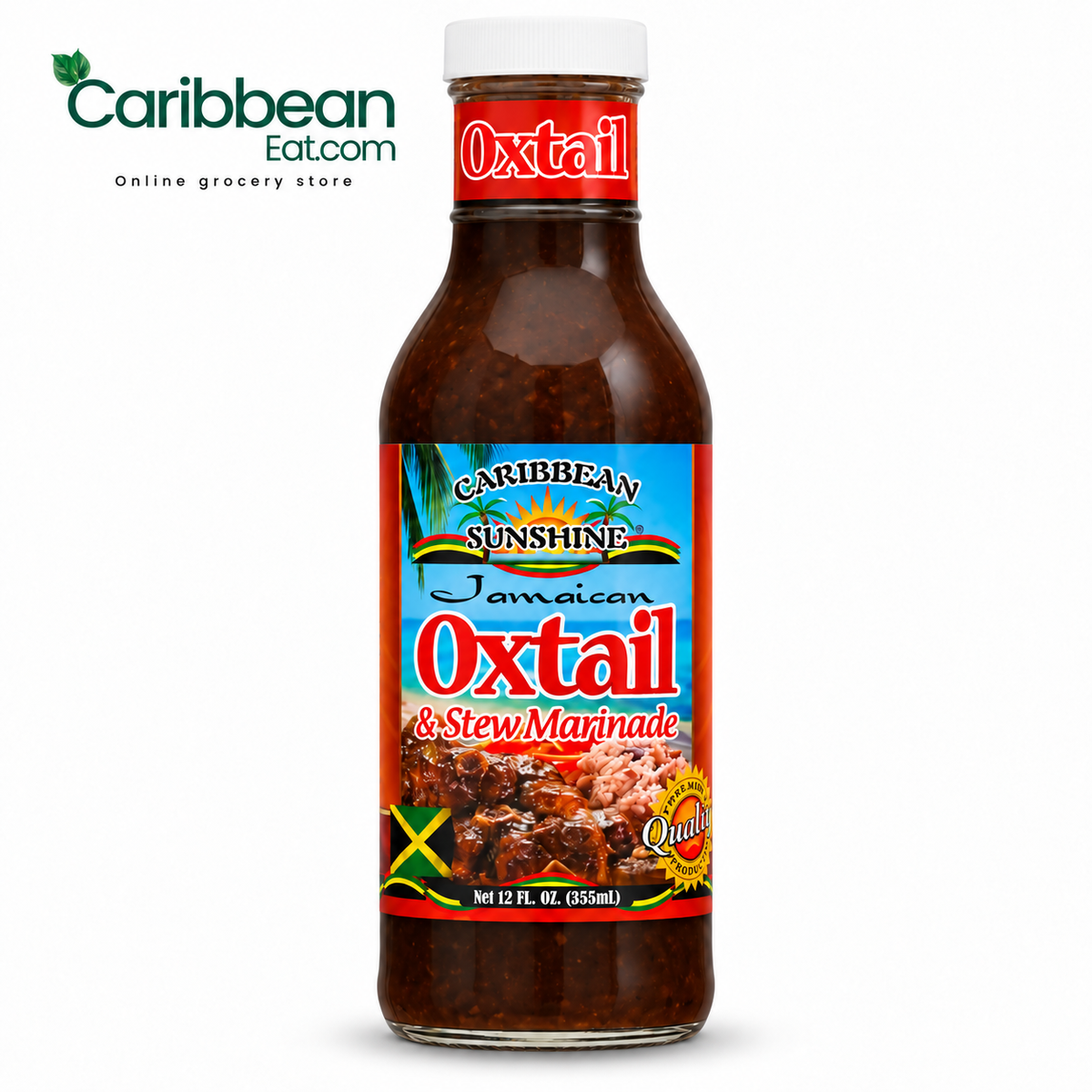 Caribbean Sunshine Jamaican Oxtail & Stew Marinade 12oz