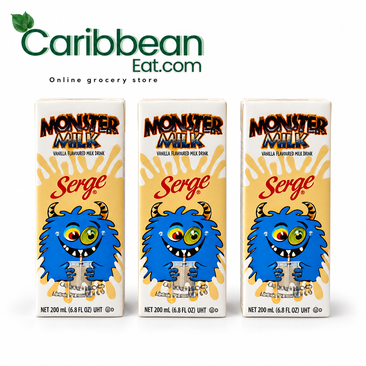 Serge Monster Vanilla 200 ml three-pack