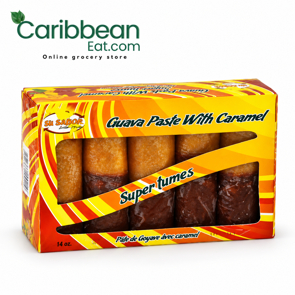 Su Sabor Bocadillo Super Tumes Guava Paste with Caramel 14 oz