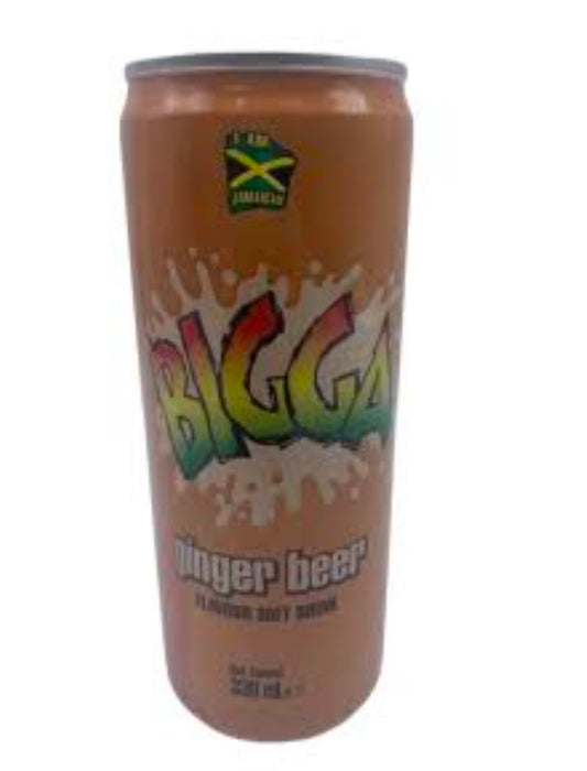 BIGGA SODAS GINGER BEER 330ml (3 PACK)