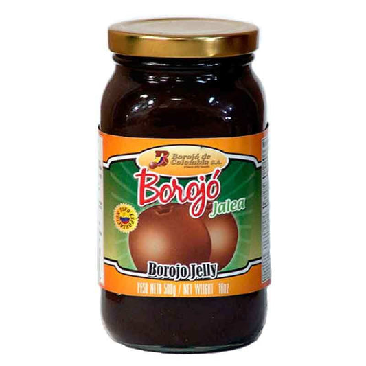 Borojó Jalea 18oz jar, a delicious fruit spread from Colombia rich in antioxidants and perfect for toast and smoothies.