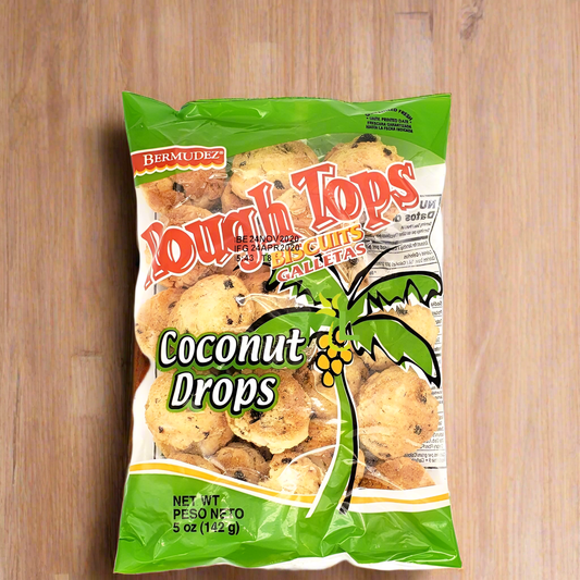 Bermudez Rough Tops Coconut Drops 5 oz (2 Pack)