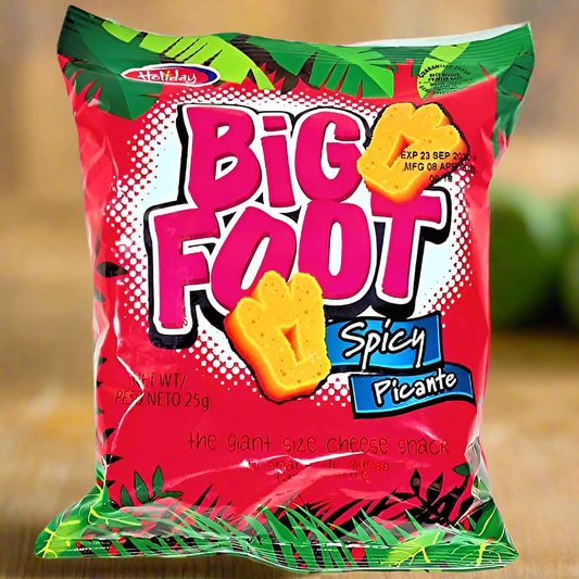 Big Foot Spicy Cheese Snack 25 g (3 Pack)