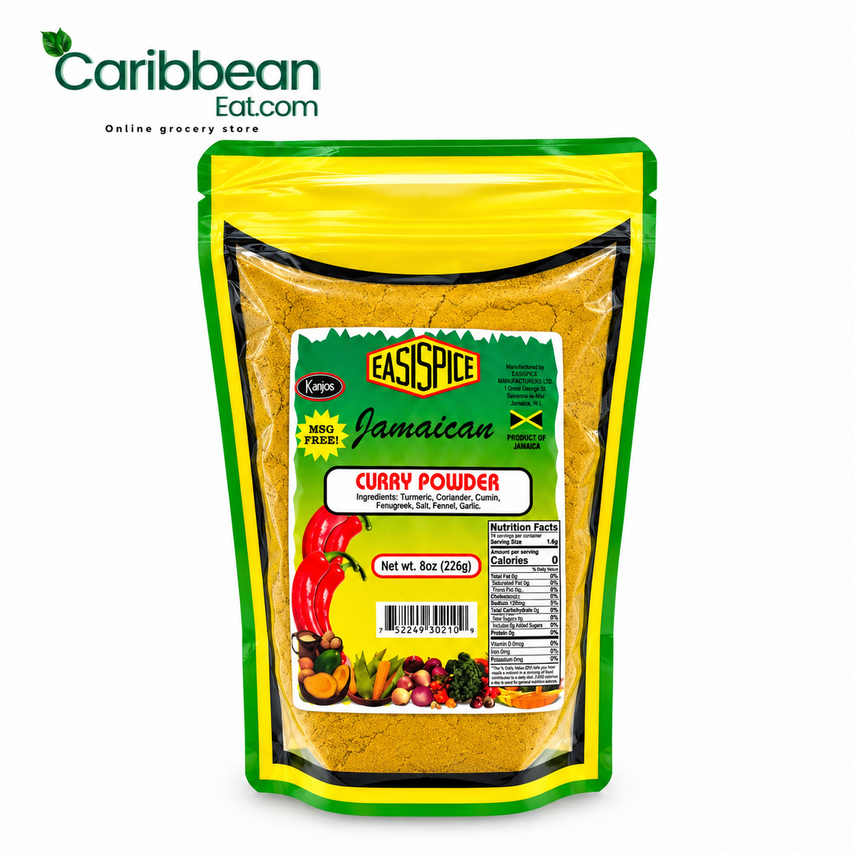 Easispice Jamaican Curry Powder 16oz