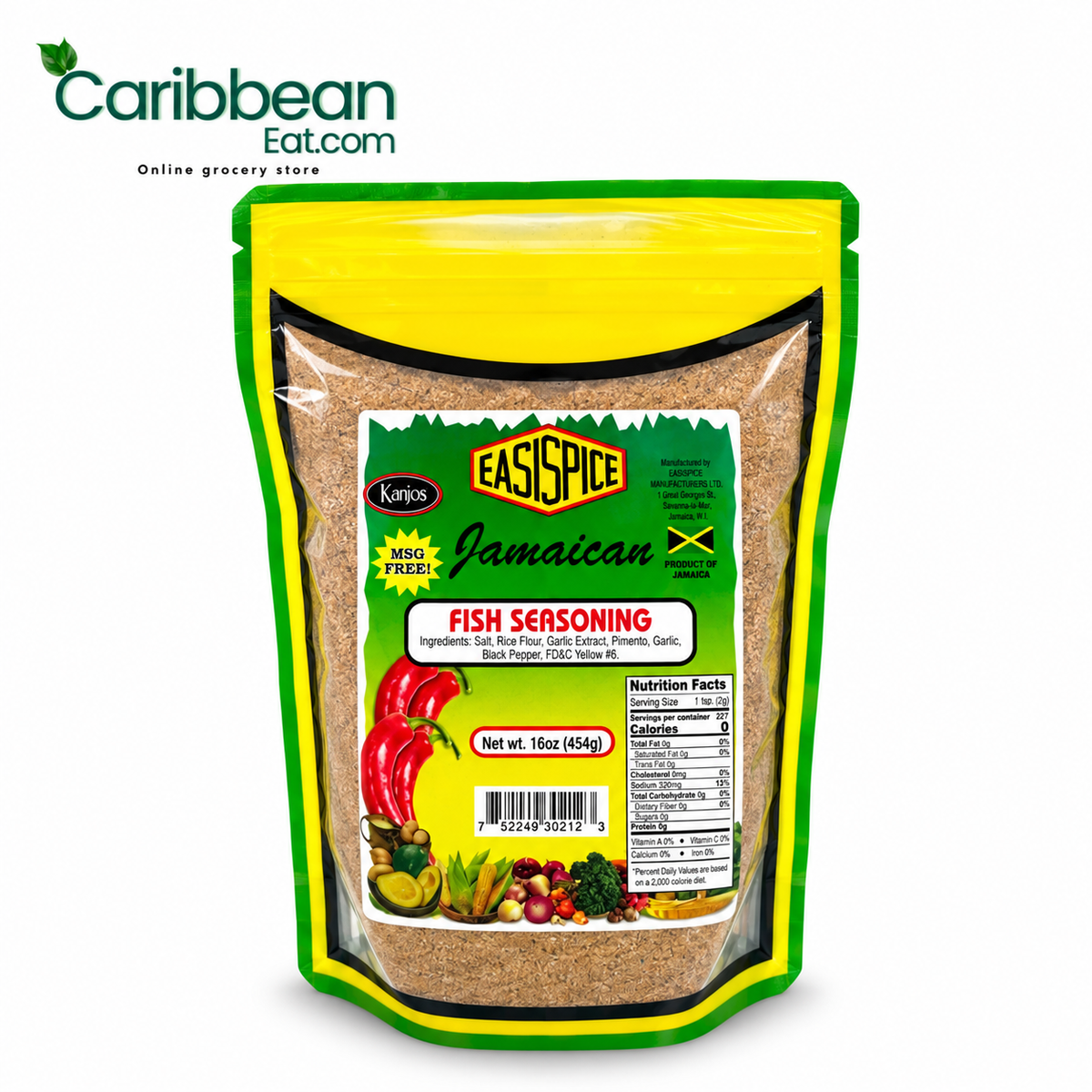 Easispice Jamaican Fish Seasoning 16oz