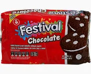 FESTIVAL CHOCOLATE COOKIES 14.2oz (12 PACK) EA.