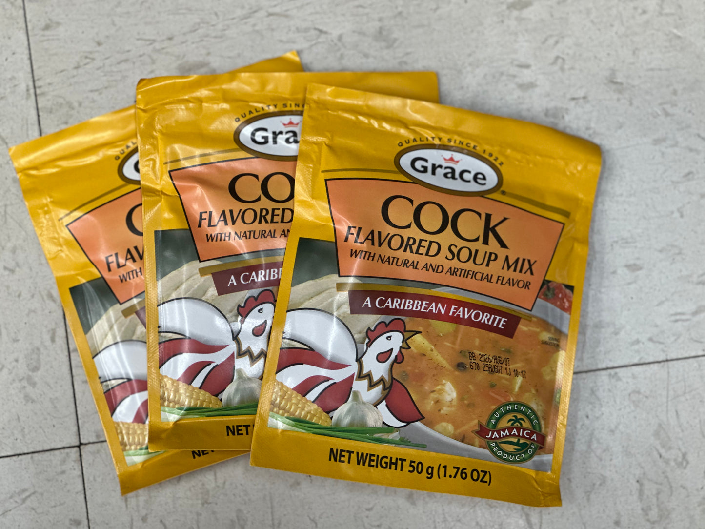 Grace Cock Soup Mix 1.7 oz (3 Pack)