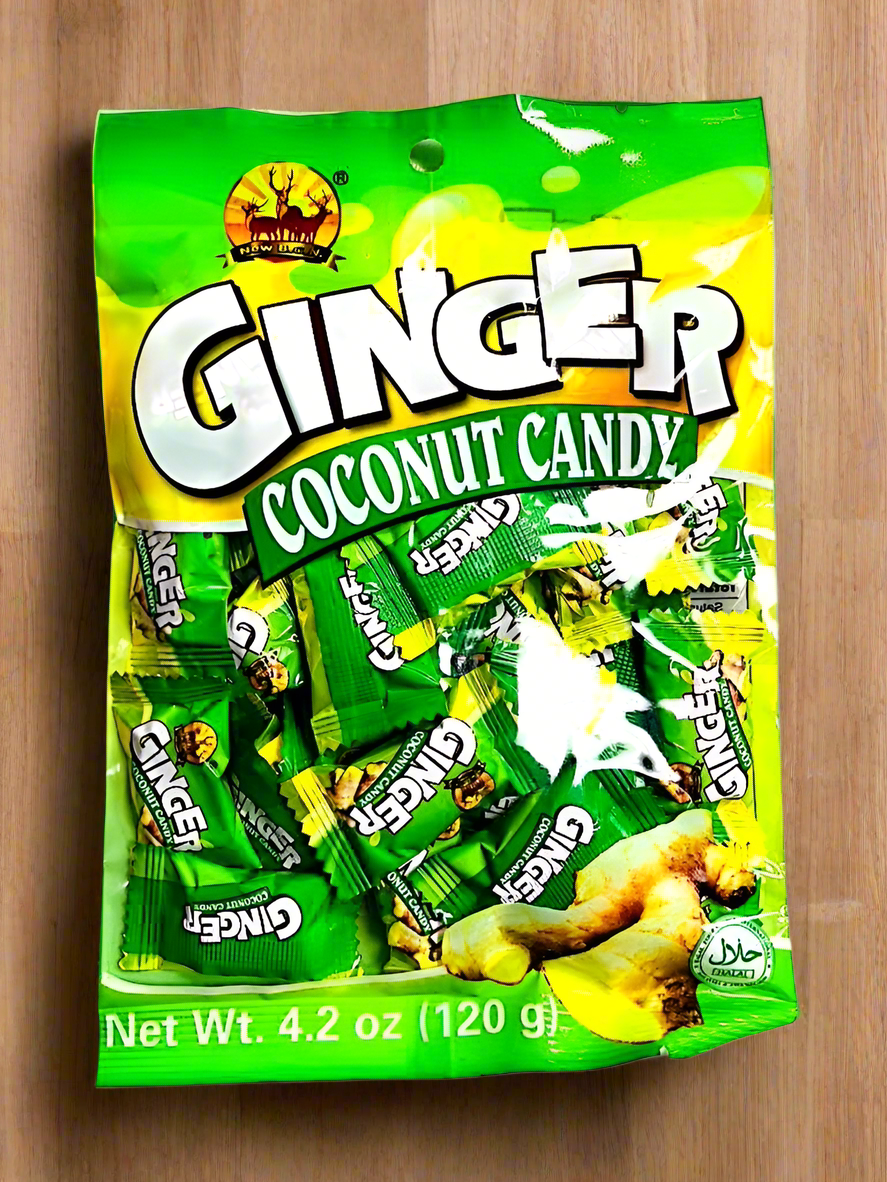 Ginger Coconut Candy 4.23 oz